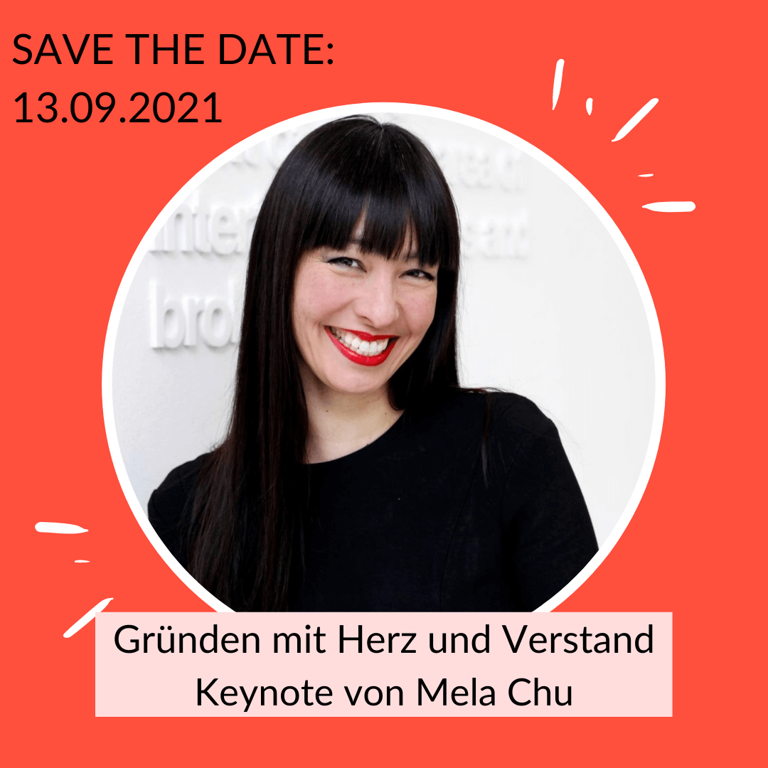 Keynote Mela Chu: Gründen mit Herz und Verstand